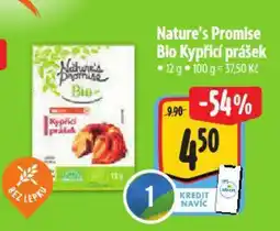 Albert Nature's Promise Bio Kypřící prášek nabídka