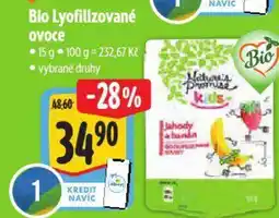 Albert Bio Lyofilizované ovoce nabídka