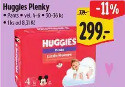Albert Huggies Plenky nabídka