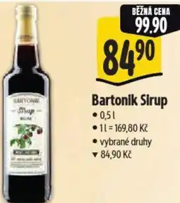 Albert Bartonik Sirup nabídka