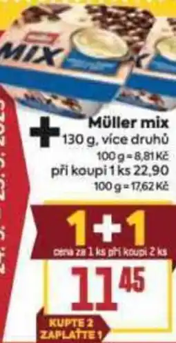 Billa Müller mix nabídka