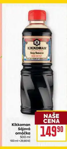 Billa Kikkoman Sójová omáčka 500 ml nabídka