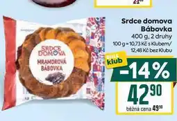 Billa Srdce domova Bábovka 400 g nabídka