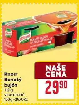 Billa Knorr Bohatý bujón 112 g nabídka
