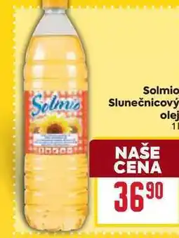 Billa Solmio Slunečnicový olej 1l nabídka