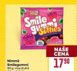 Billa Nimm2 Smilegummi 90 g nabídka