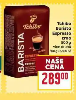 Billa Tchibo Barista Espresso zrno ESPRESS 500 g nabídka