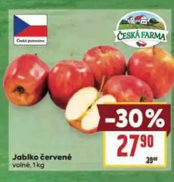Billa Jablko červené nabídka