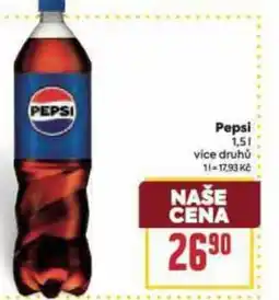 Billa Pepsi nabídka