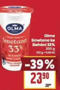 Billa Olma Smetana ke slehani 33% nabídka