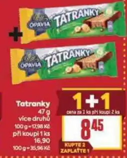 Billa Opavia Tatranky nabídka