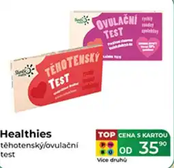 Tamda Foods Healthies těhotenský/ovulační test nabídka