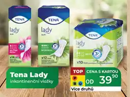 Tamda Foods Tena Lady inkontinenční vložky nabídka