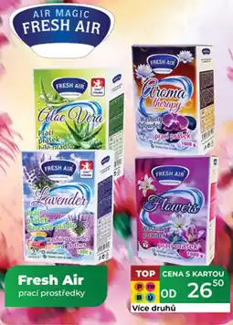 Tamda Foods Fresh Air prací prostředky nabídka