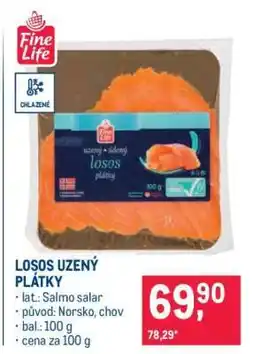 Makro Losos uzený plátky nabídka