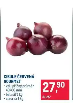 Makro CIBULE ČERVENÁ GOURMET nabídka