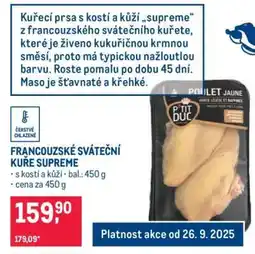 Makro FRANCOUZSKÉ SVÁTEČNÍ KUŘE SUPREME nabídka