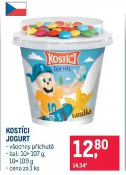 Makro Kostíci jogurt nabídka