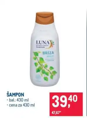 Makro ŠAMPON nabídka