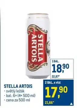 Makro Stella Artois nabídka