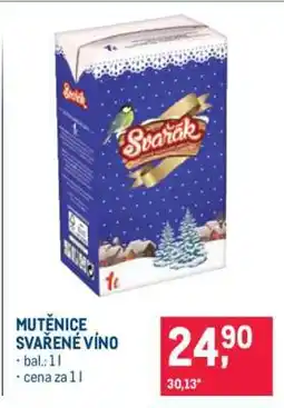 Makro MUTĚNICE SVAŘENÉ VÍNO nabídka