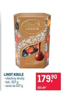Makro Lindt koule nabídka