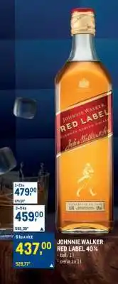 Makro Johnnie Walker Red Label 40 % nabídka