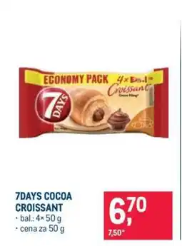 Makro 7DAYS COCOA CROISSANT nabídka
