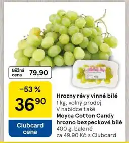 Tesco HROZNY RÉVY VINNÉ BÍLÉ nabídka