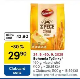 Tesco Bohemia Tyčinky nabídka