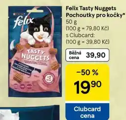 Tesco Felix Tasty Nuggets Pochoutky pro kočky nabídka