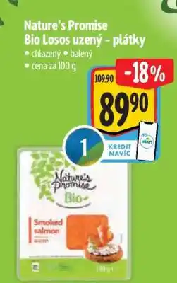 Albert Nature’s Promise Bio Losos uzený – plátky nabídka