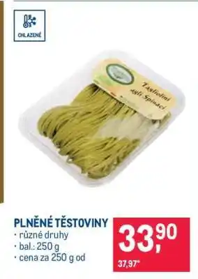 Makro Plněné těstoviny nabídka