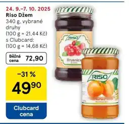 Tesco Riso Džem nabídka