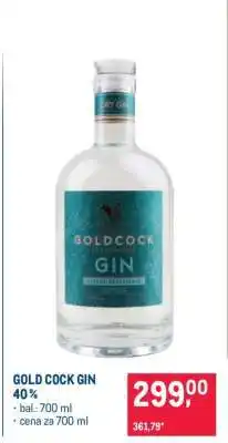 Makro Gold Cock Gin 40 % nabídka