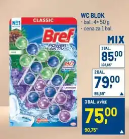 Makro WC blok nabídka