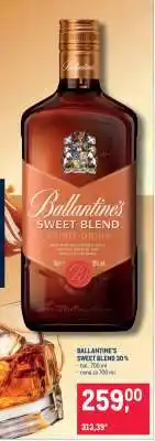 Makro BALLANTINE'S SWEET BLEND 30% nabídka