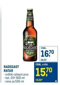Makro Radegast Ratar nabídka