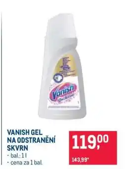 Makro VANISH GEL NA ODSTRANĚNÍ SKVRN nabídka