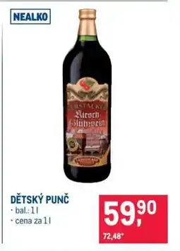 Makro DĚTSKÝ PUNČ nabídka
