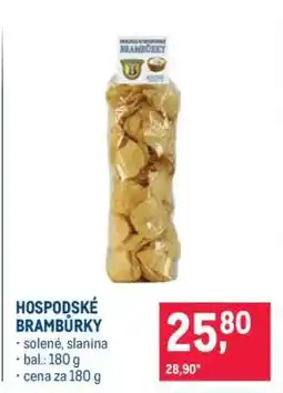 Makro Hospodské brambůrky nabídka