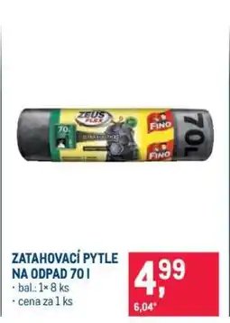 Makro ZATAHOVACÍ PYTLE NA ODPAD 70 l nabídka