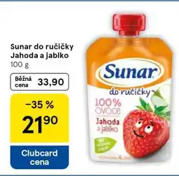 Tesco Sunar do ručičky Jahoda a jablko nabídka
