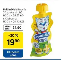 Tesco Pribináček kapsík nabídka