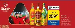 Tesco Grant‘s nabídka