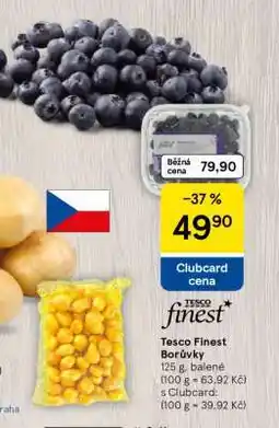 Tesco Tesco Finest Borůvky nabídka