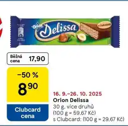 Tesco Orion Delissa nabídka