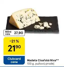 Tesco Madeta Císařská Niva nabídka
