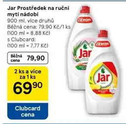 Tesco Jar Prostředek na ruční mytí nádobí nabídka