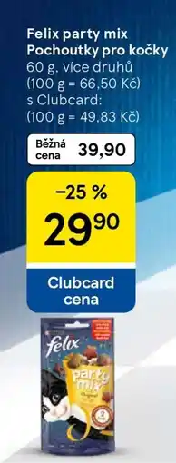 Tesco Felix Party Mix Pochoutky pro kočky nabídka